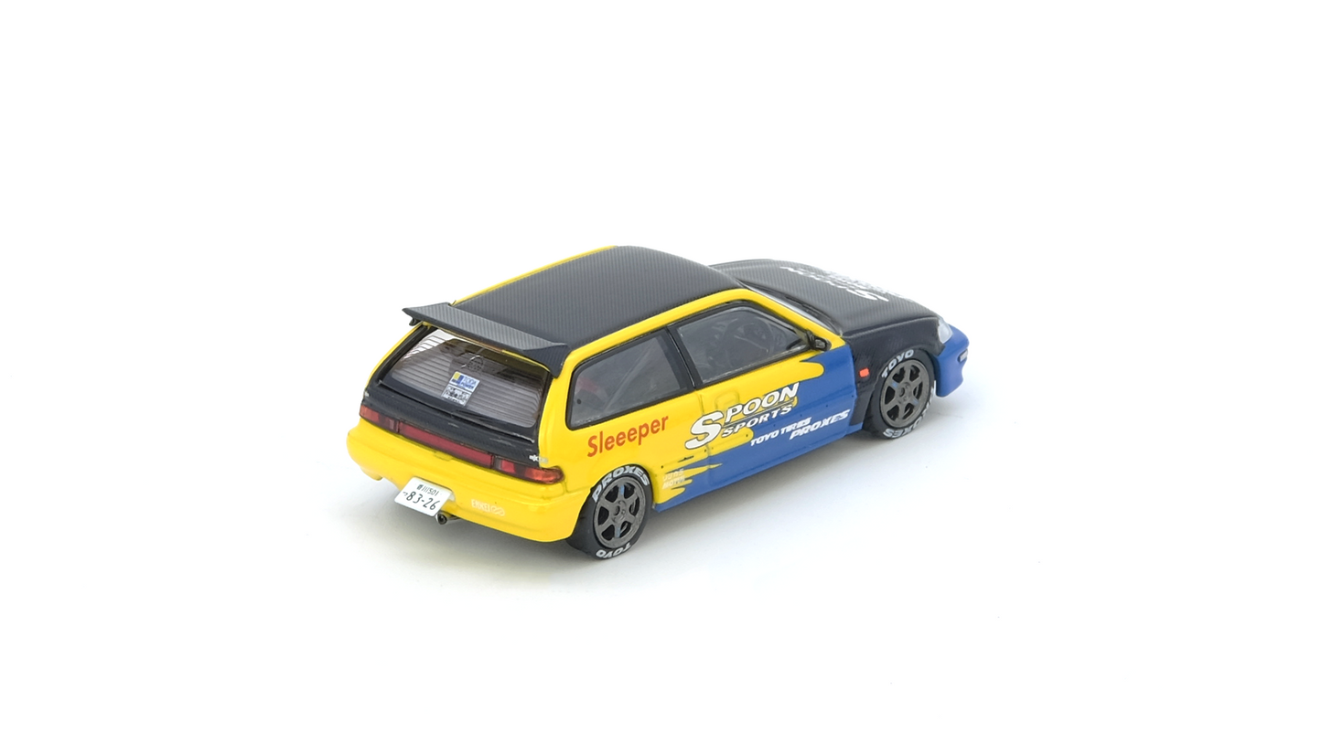 Honda Civic (EF9) Spoon Livery Tuned by “TODA RACING Japan”