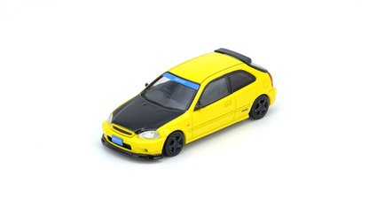 Honda Civic TYPE R (EK9) Yellow Tuned by “SPOON SPORTS”