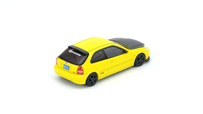 Honda Civic TYPE R (EK9) Yellow Tuned by “SPOON SPORTS”