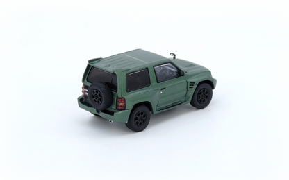 Mitsubishi Pajero Evolution in Satin Green