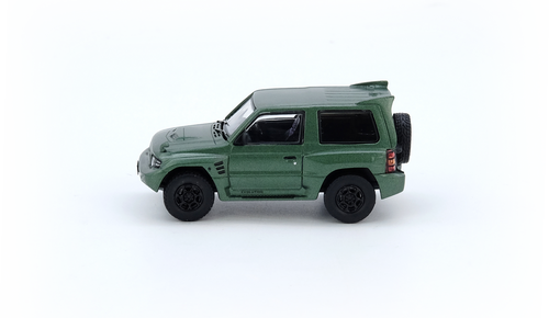 Mitsubishi Pajero Evolution in Satin Green