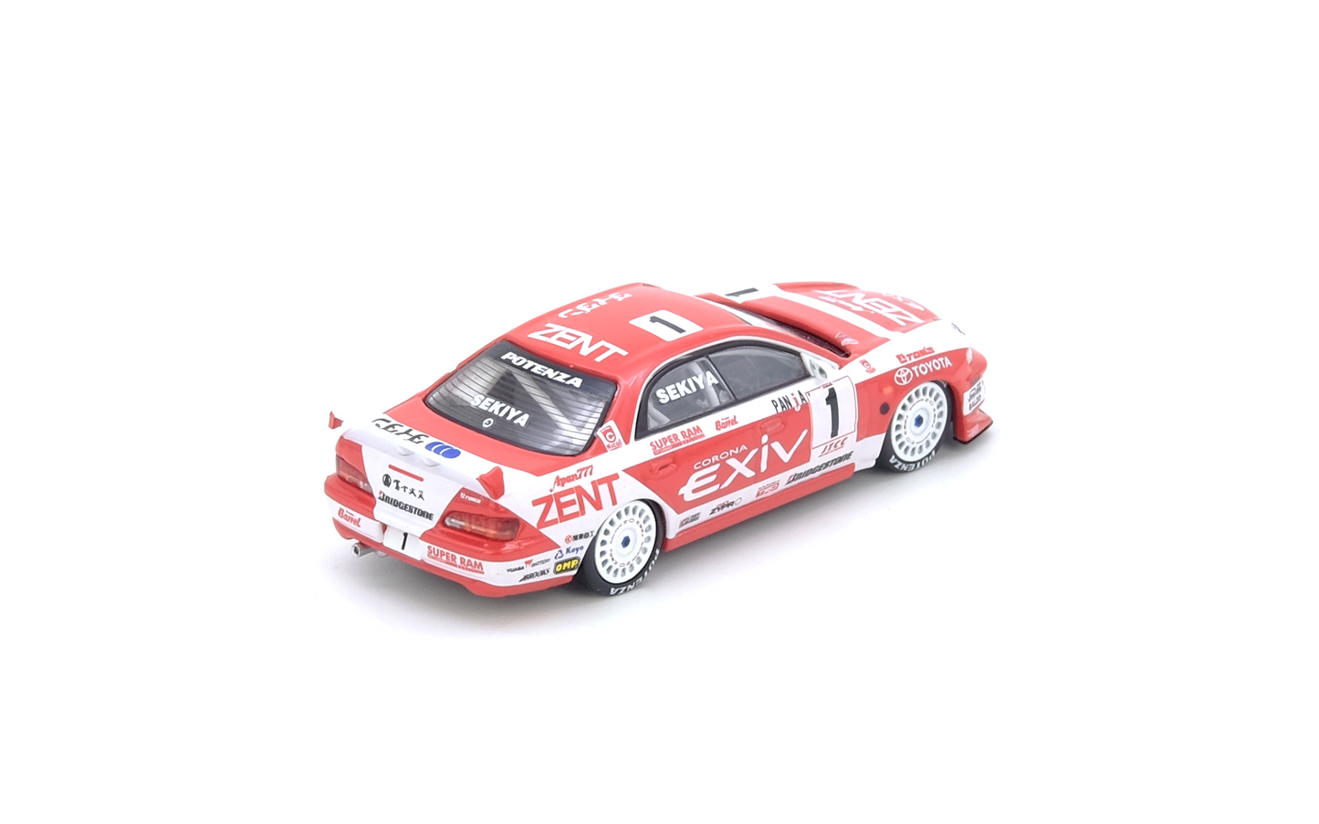 Toyota Corona EXiV #1 “ZENT” JTCC 1995 M. SEKIYA & TOYOTA CORONA EXIV #37 “ESSO” JTCC 1995 M. KRUMM – Box Set Collection