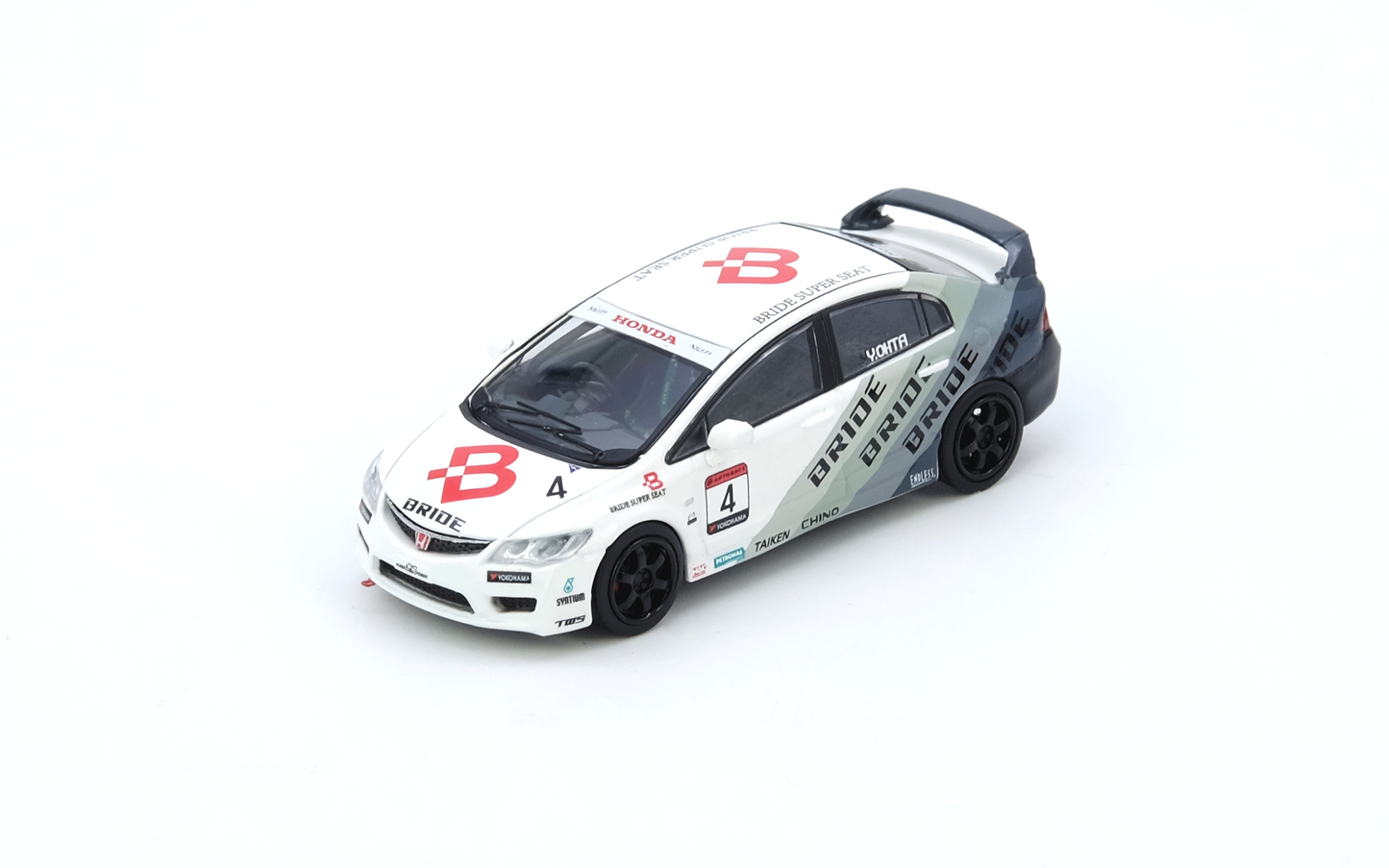 Honda Civic TYPE R (FD2) #4 “BRIDE” MUGEN POWER CUP CIVIC ONE MAKE RACE 2012