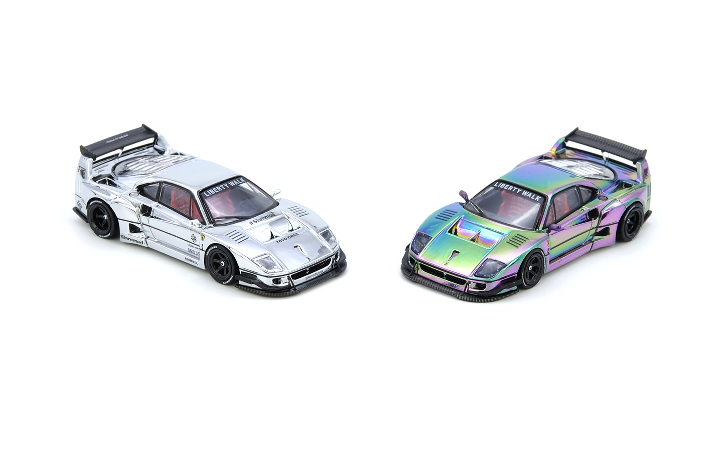 LBWK F40 Silver Chrome