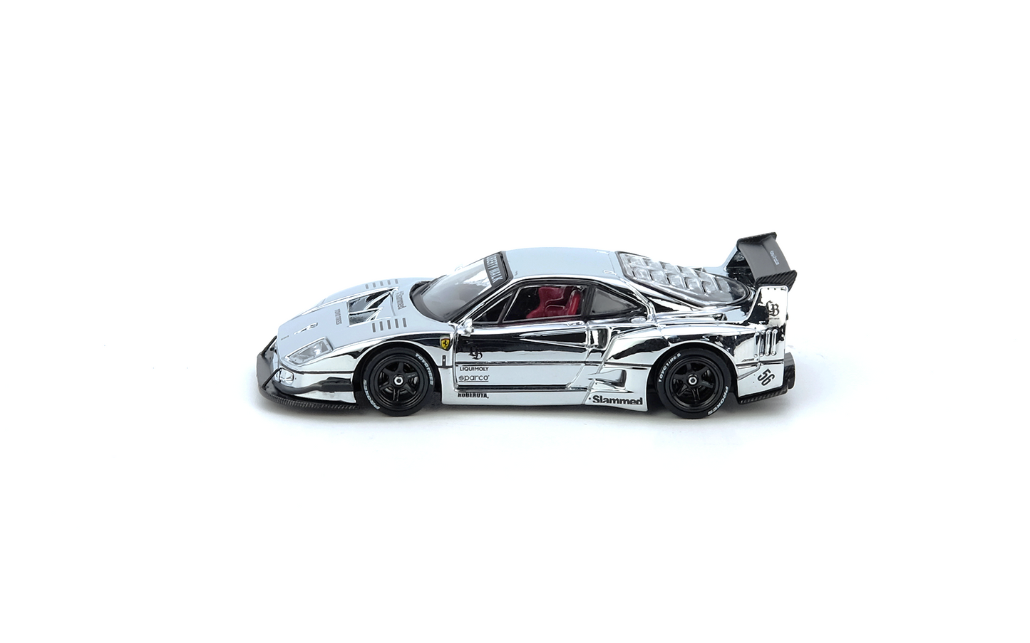 LBWK F40 Silver Chrome
