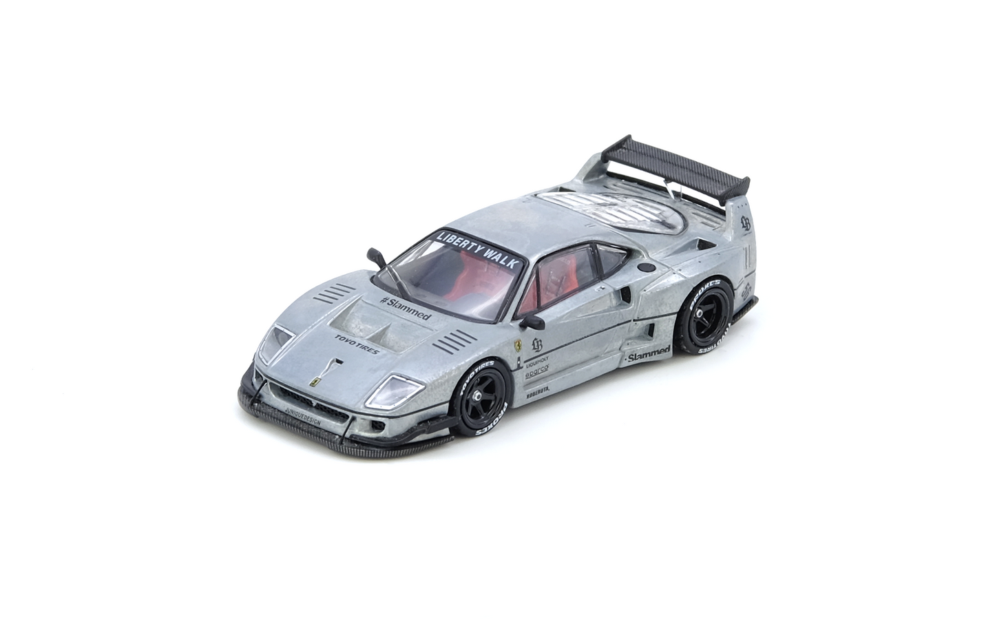 LBWK F40 Matte Black – HONG KONG TOYCAR SALON 2023 SPECIAL EDITION