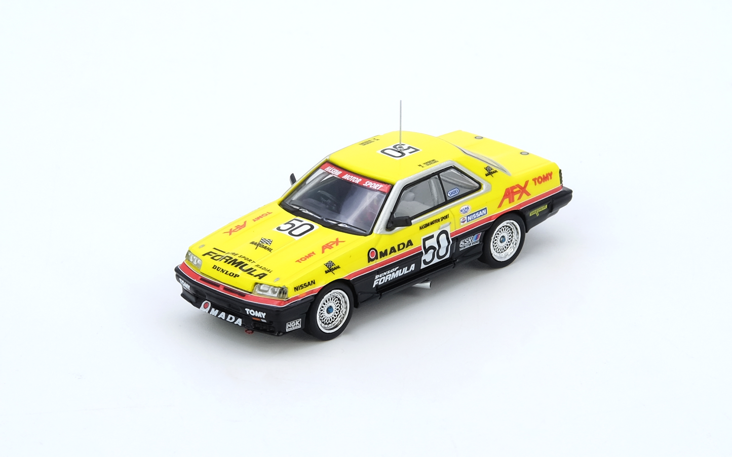 NISSAN SKYLINE 2000 RS-X TURBO (DR30) #50 “HASEMI MOTORSPORT DUNLOP” JTC 1987