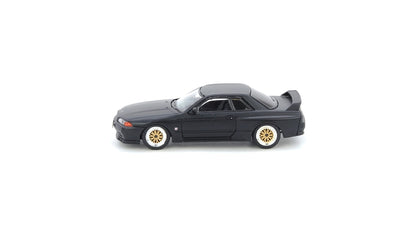 NISSAN SKYLINE GT-R (R32) Matt Black The Diecast Company Special Edition
