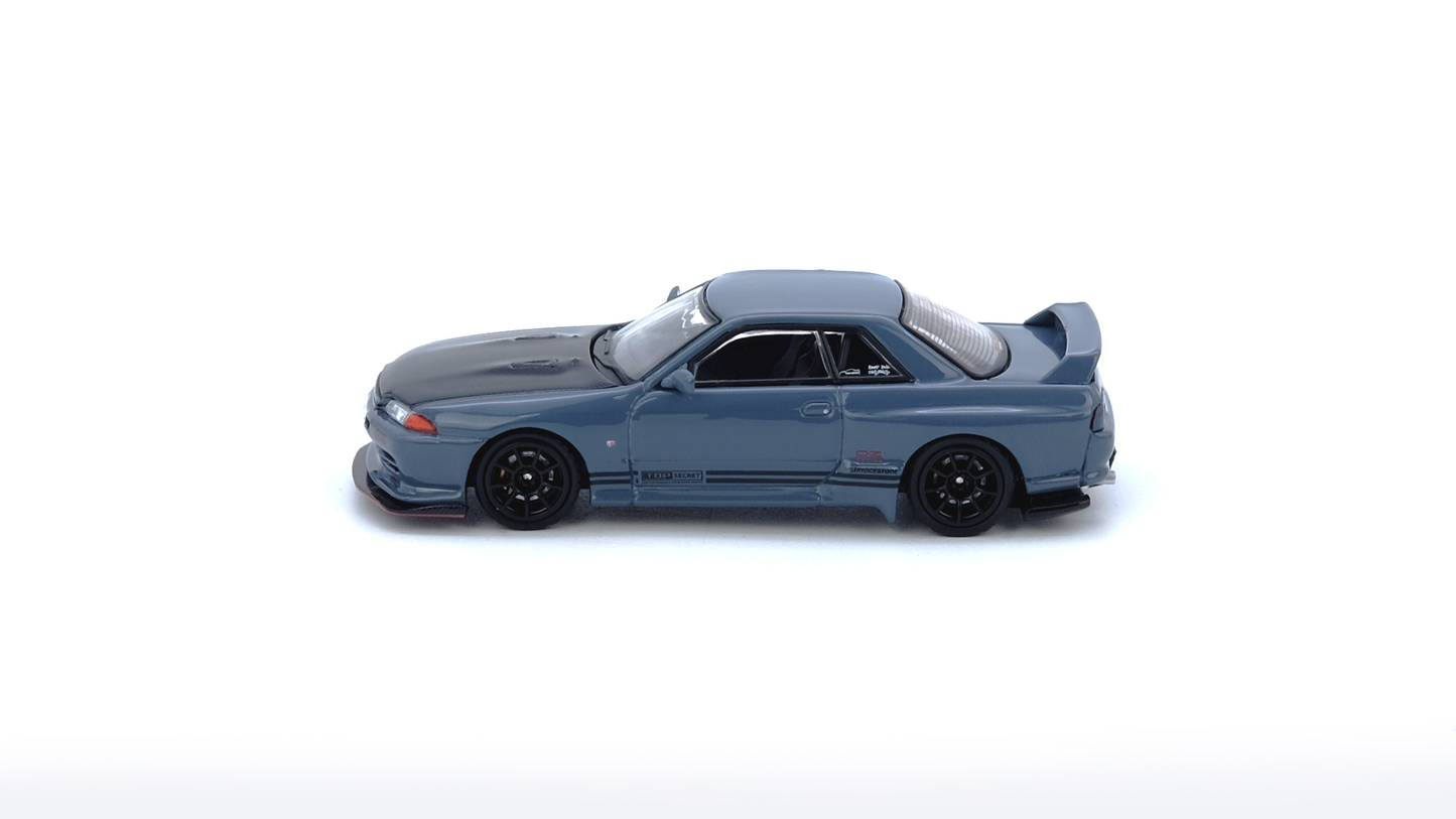 TOP SECRET Skyline GT-R R32 Stealth Gray