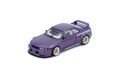 NISSAN SKYLINE GT-R (R33) PANDEM / ROCKET BUNNY Purple