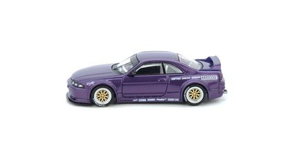 NISSAN SKYLINE GT-R (R33) PANDEM / ROCKET BUNNY Purple