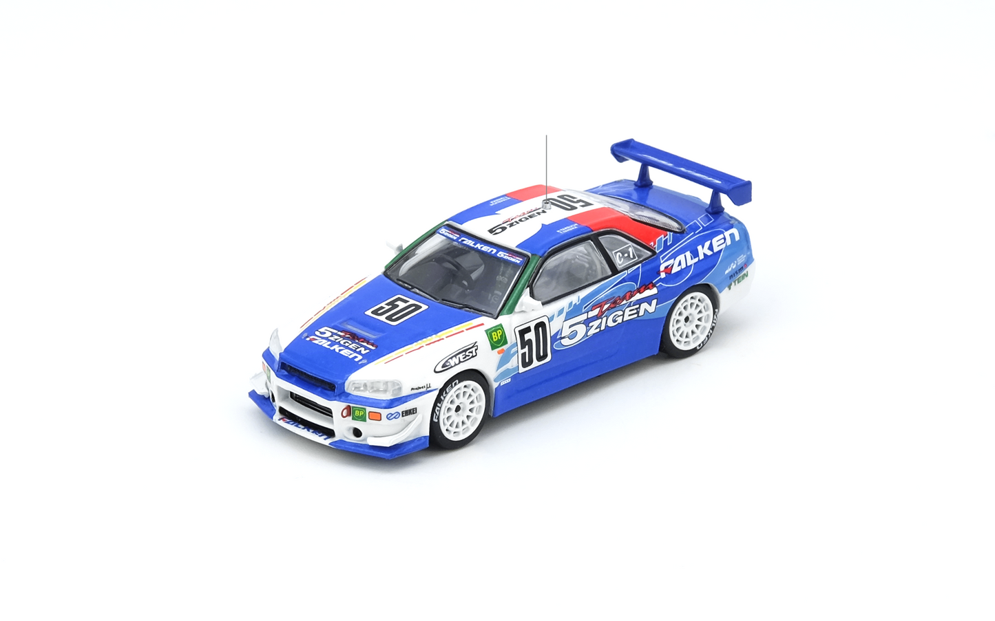 NISSAN SKYLINE GT-R (R34) #50 “5ZIGEN FALKEN” Super Taikyu 2000 N1 Championship Winner