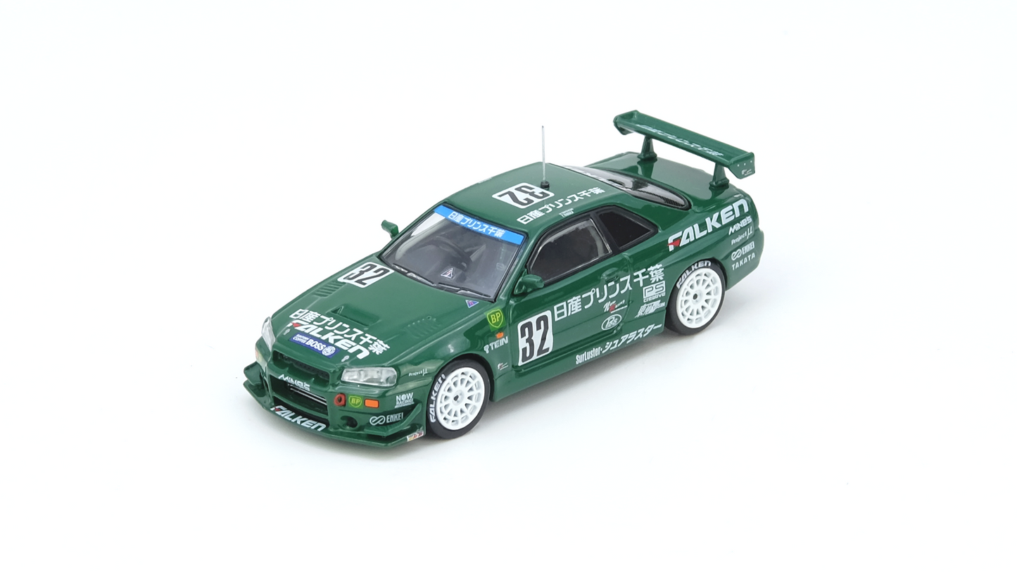NISSAN SKYLINE GT-R (R34) #32 “PRINCE CHIBA FALKEN” Super Taikyu 1999 Class 1 Overall Winner