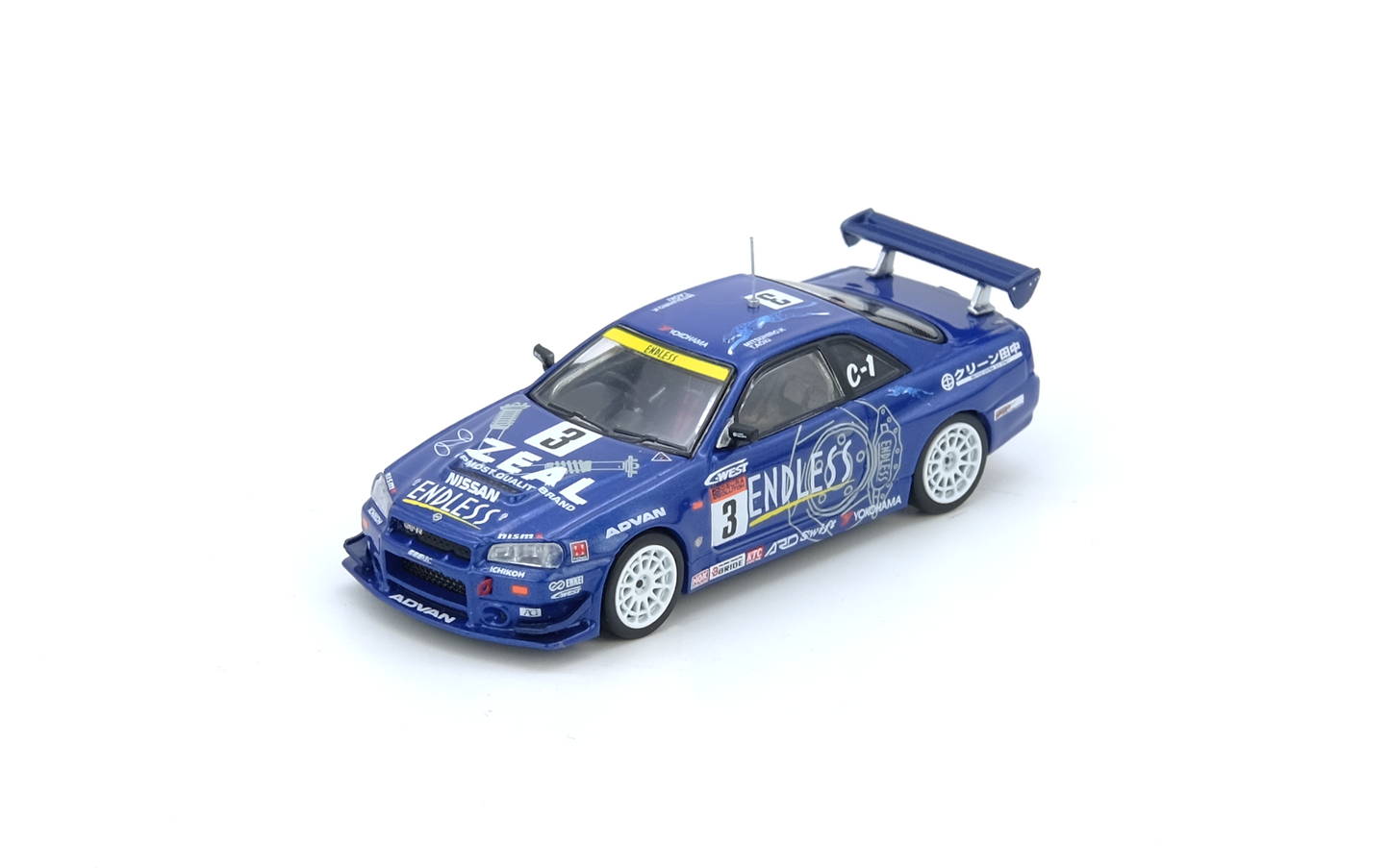 NISSAN SKYLINE GT-R (R34) #3 “ENDLESS ADVAN” Super Taikyu Series 2002 Winner