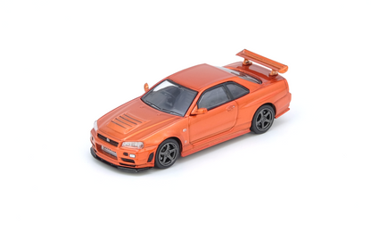 NISSAN SKYLINE GT-R (R34) R-Tune Orange Metallic