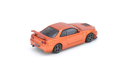 NISSAN SKYLINE GT-R (R34) R-Tune Orange Metallic