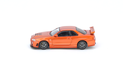 NISSAN SKYLINE GT-R (R34) R-Tune Orange Metallic