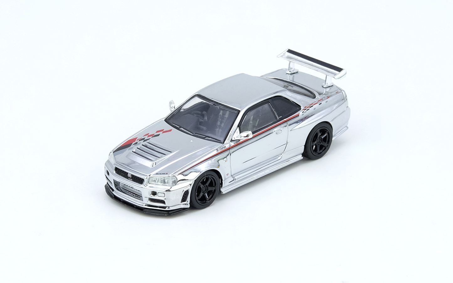 SKYLINE GT-R (R34) NISMO R-Tune Silver Chrome – Hobby Expo China 2023 Event Edition