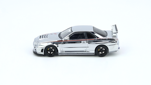SKYLINE GT-R (R34) NISMO R-Tune Silver Chrome – Hobby Expo China 2023 Event Edition