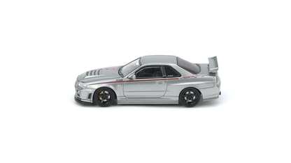 NISSAN SKYLINE GT-R (R34) R-Tune Silver