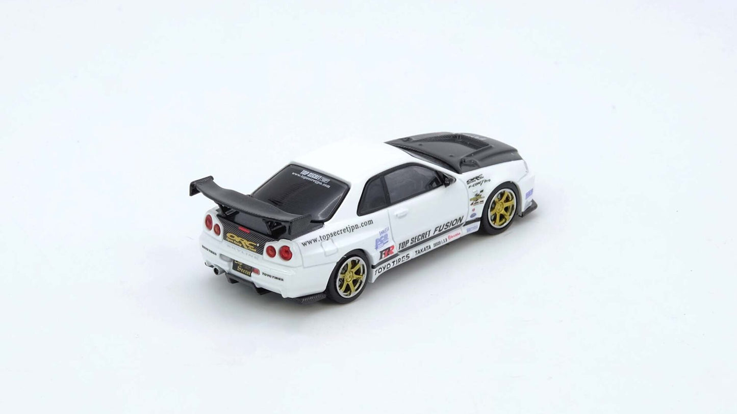 TOP SECRET R34 GT-R White