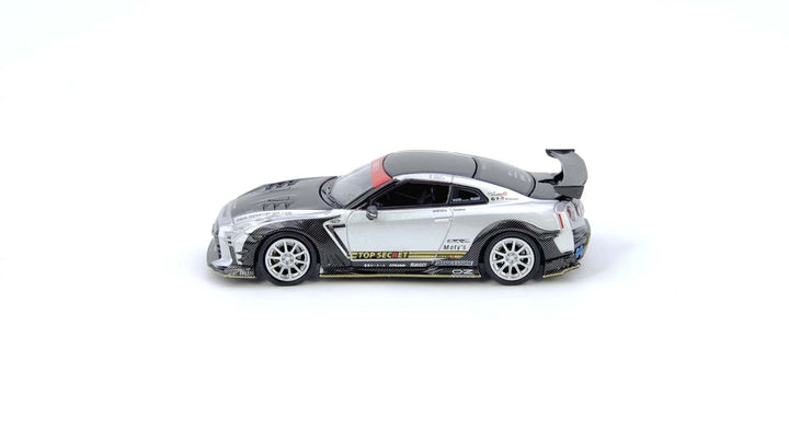 TOP SECRET GT-R R35 Silver Tokyo Auto Salon Hong Kong 2025 Event Edition