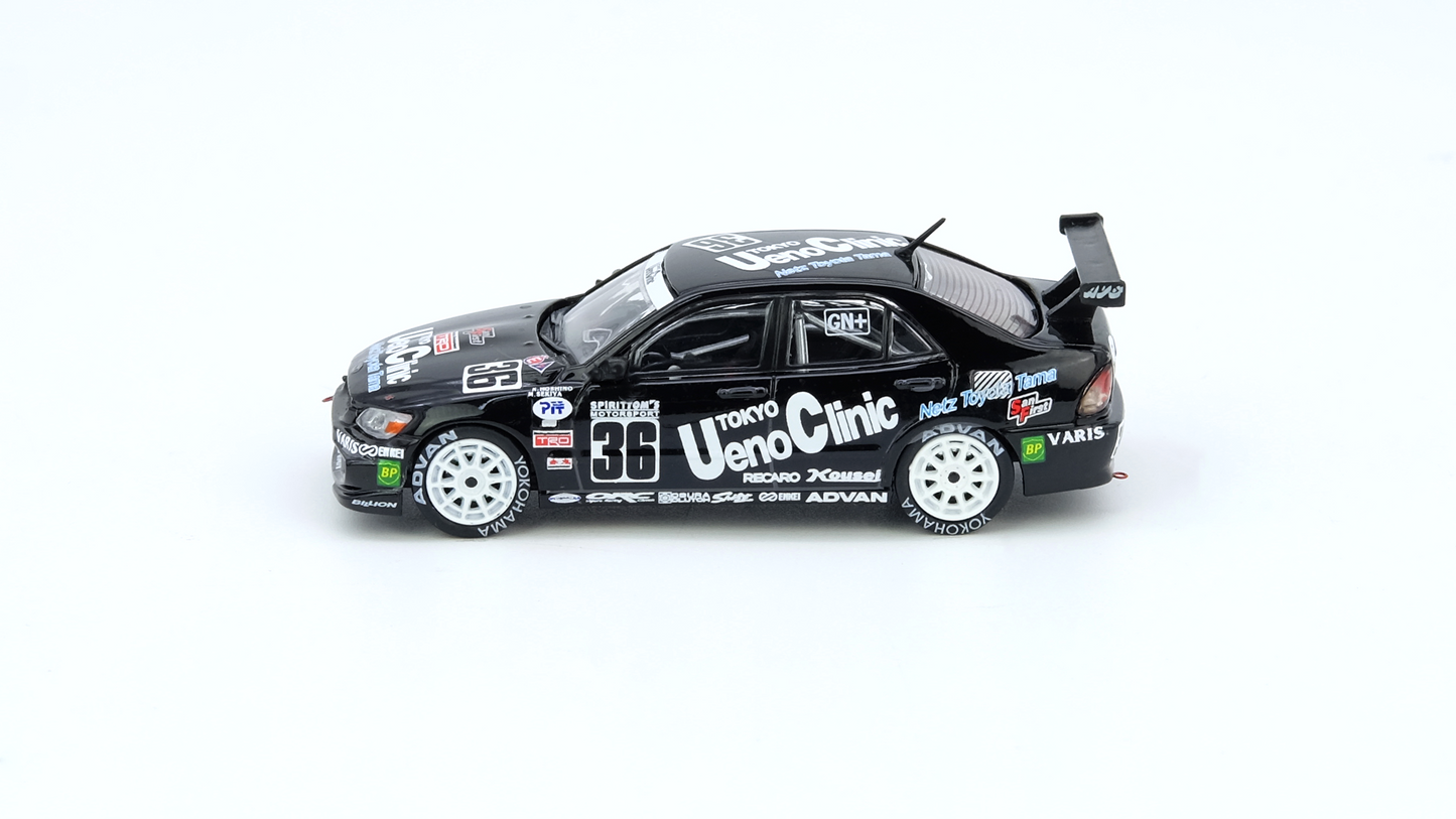 Toyota Altezza RS200 #36 “UENO CLINIC TOM’S” Super Taikyu 2000 Final Round Class Winner