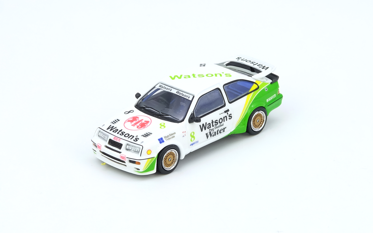 Ford Sierra RS500 Cosworth #8 “WATSON’S” Macau Guia Race 1989 Winner Tim Harvey
