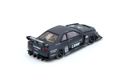 SKYLINE “LBWK” (ER34) SUPER SILHOUETTE Black Matt