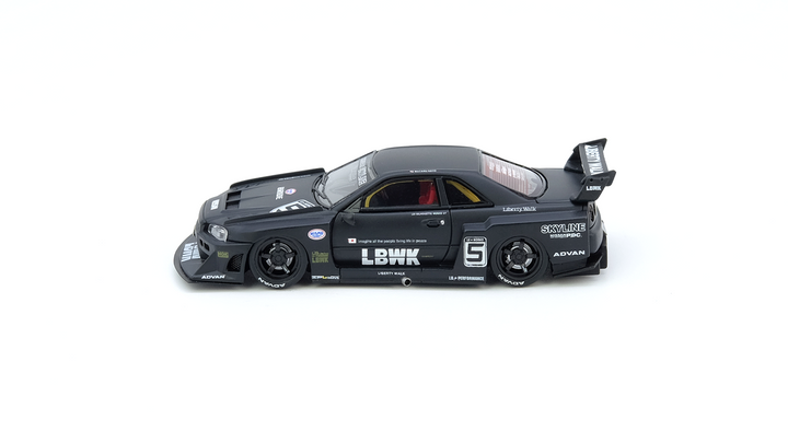 SKYLINE “LBWK” (ER34) SUPER SILHOUETTE Black Matt