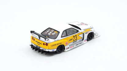SKYLINE “LBWK” (ER34) Liberty Walks Super Silhouette Retro Livery