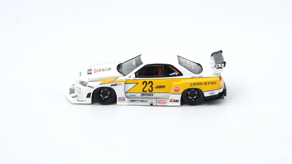 SKYLINE “LBWK” (ER34) Liberty Walks Super Silhouette Retro Livery