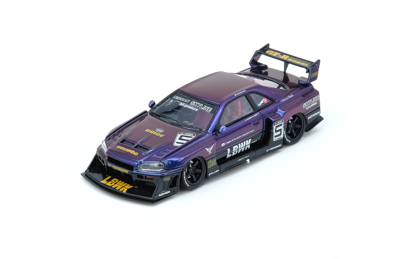 SKYLINE “LBWK” (ER34) SUPER SILHOUETTE MIDNIGHT PURPLE II