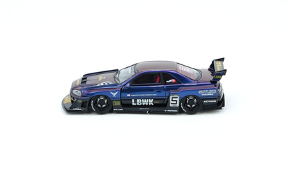 SKYLINE “LBWK” (ER34) SUPER SILHOUETTE MIDNIGHT PURPLE II