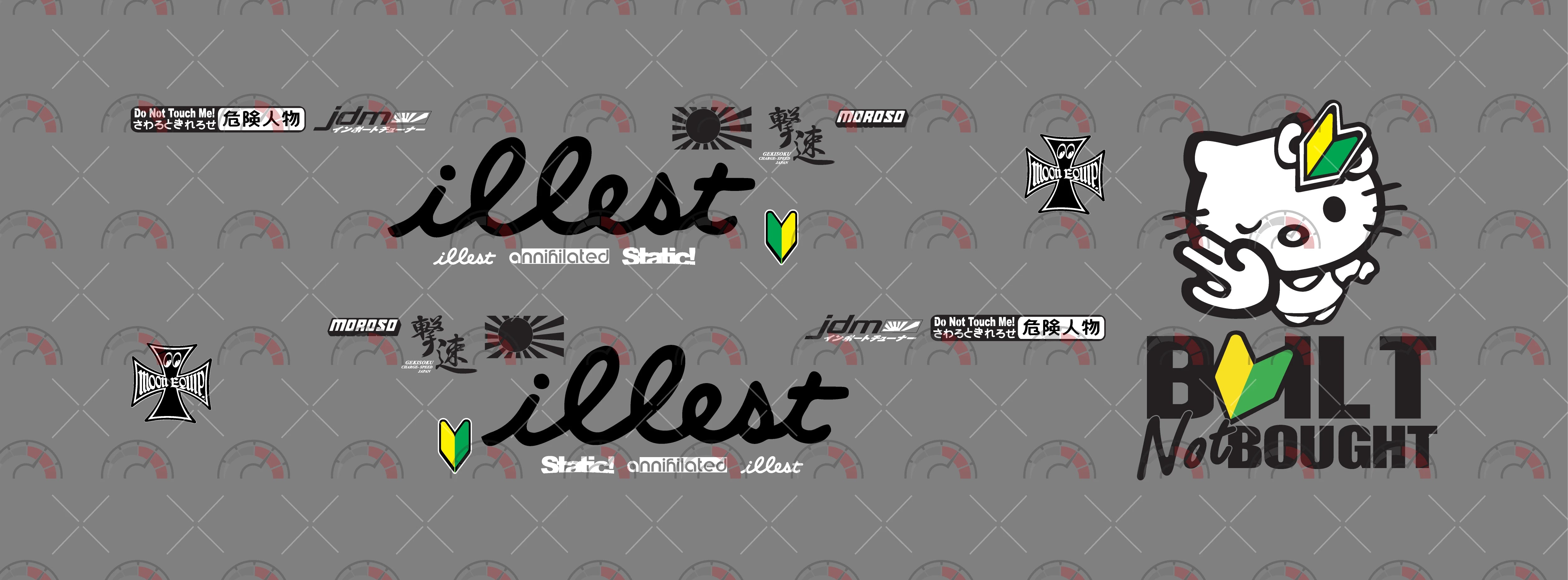 Illest Play Vehicle Decals