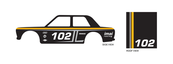 Imai Racing model Car Decals