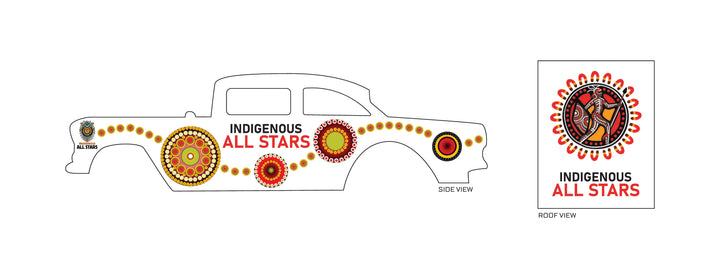 Indigenous All Stars custom decals