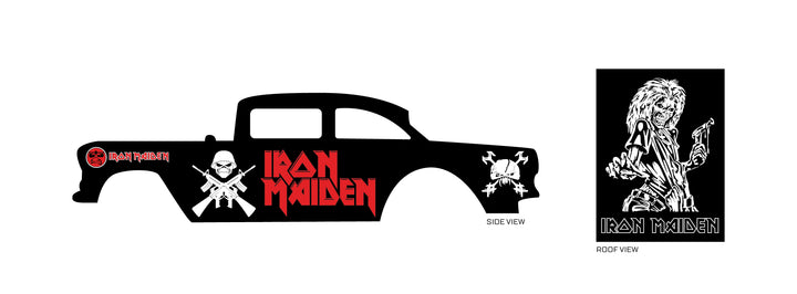 Iron Maiden Toy Vehicle Decals