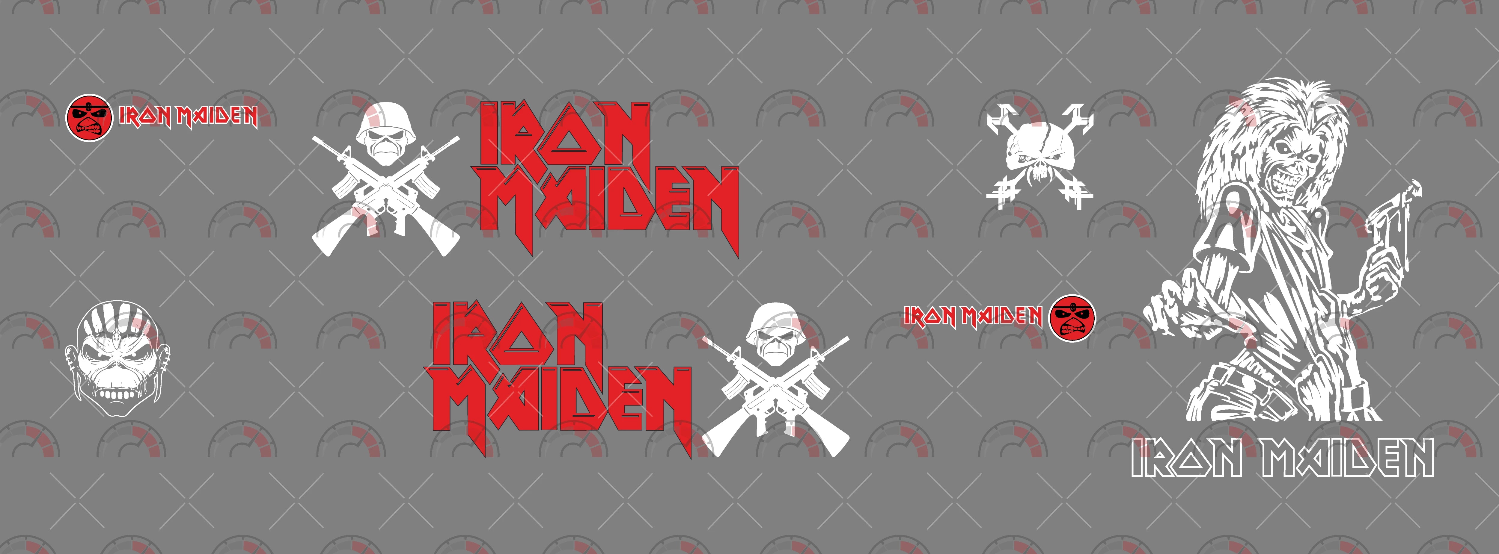 Iron Maiden Toy Vehicle Decals