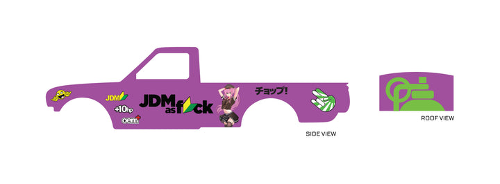 JDM Classic 01 A Play Vehicle Decals