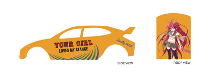 JDM Classic 02 C Toy Car Sticker