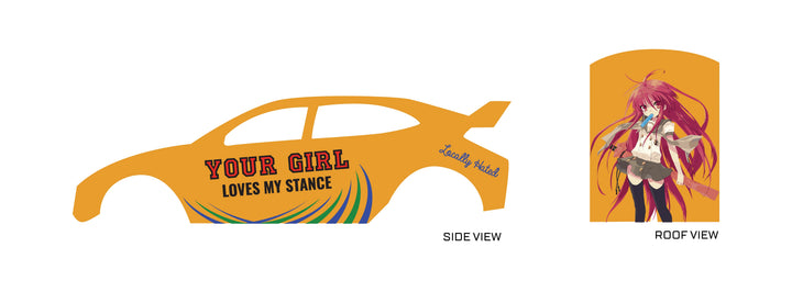 JDM Classic 02 C Toy Car Sticker