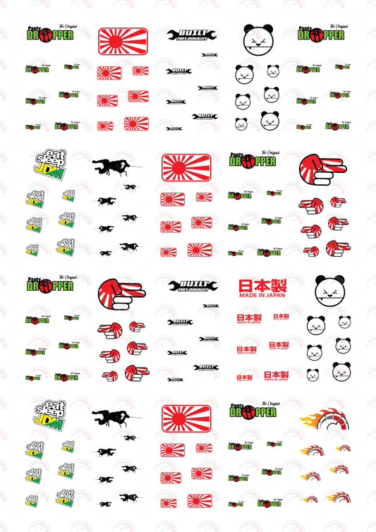 The Original Panty Dropper toy car decal