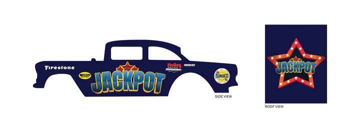 Jackpot Toy car Decals