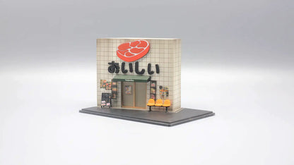 Japanese BBQ Restaurant Mini Diorama for 1:64 Diecast Cars