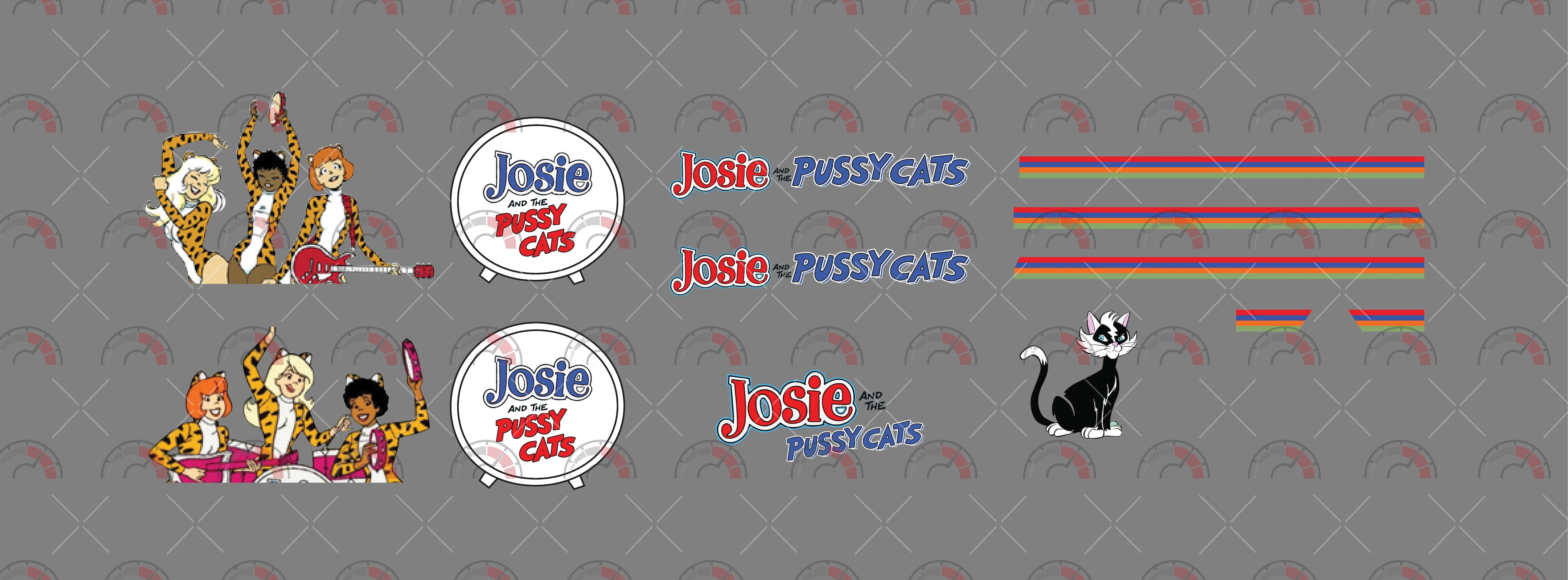 Josie and the Pussycats Toy Vehicle Decals