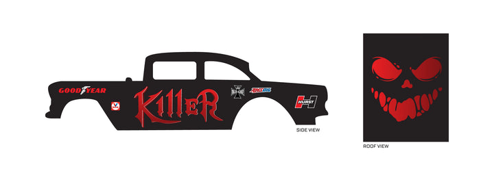 Killer Toy car Decals