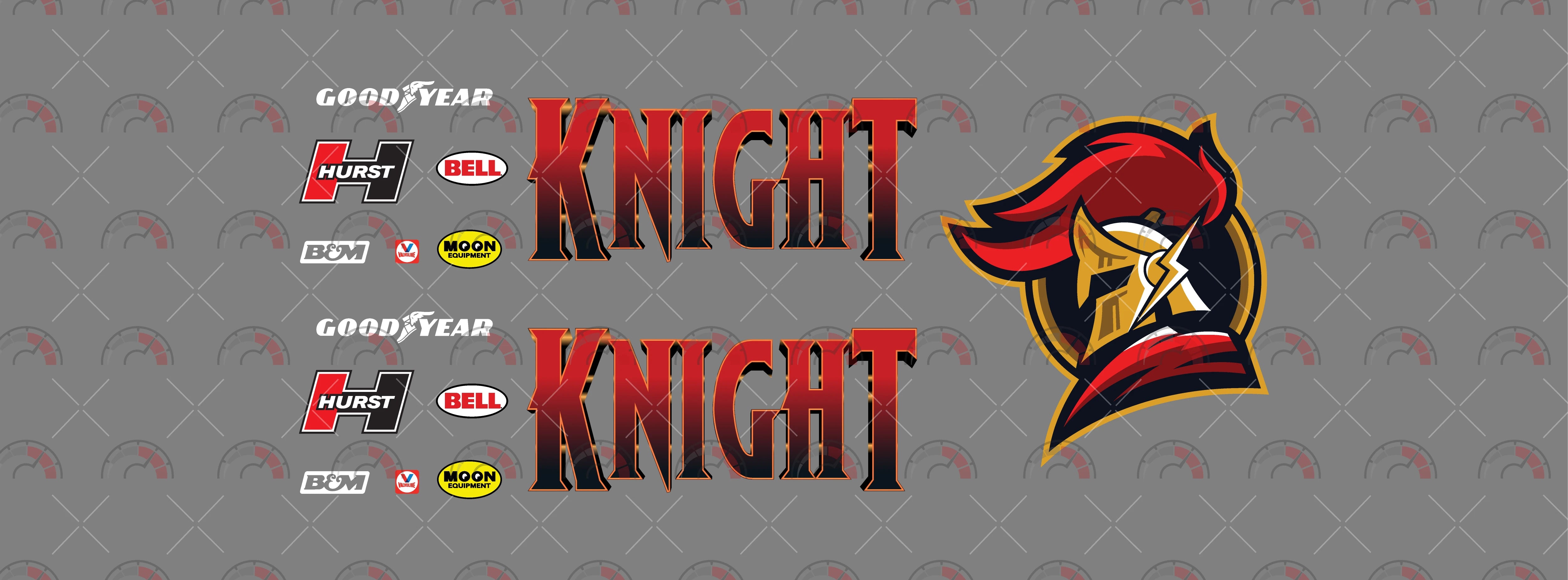 Knight model Car Decals