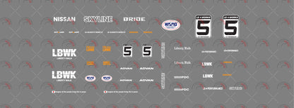 LBWK design Toy Car Sticker