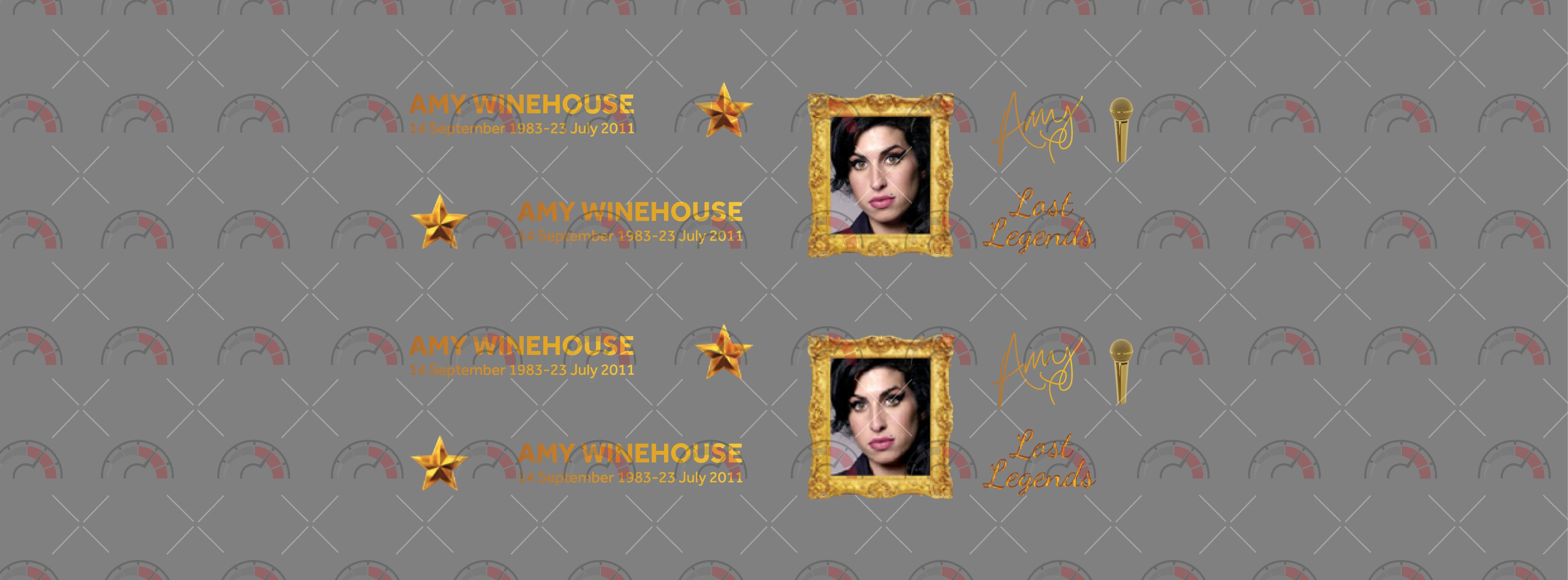 "LL Amy Winehouse" Custom Car Decals